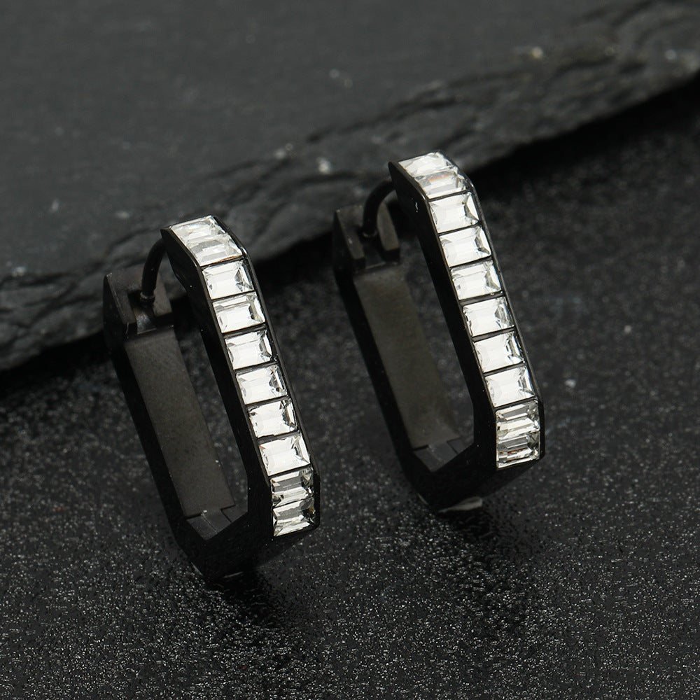 Facet Prism Studs