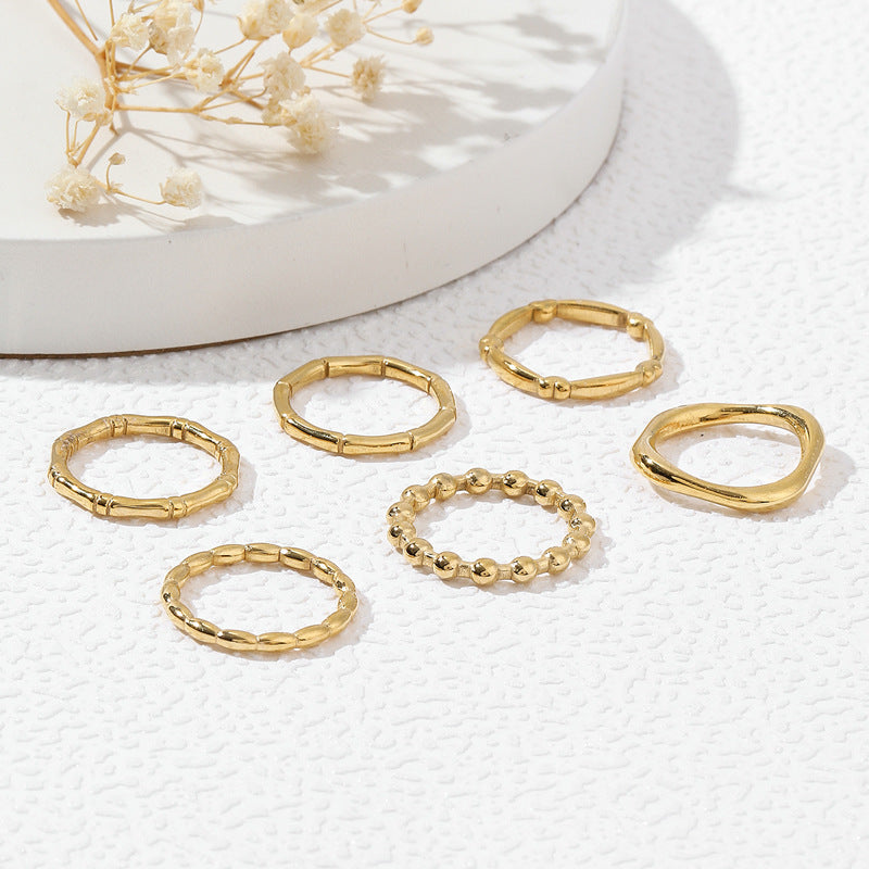 Willow Bamboo Ring Set
