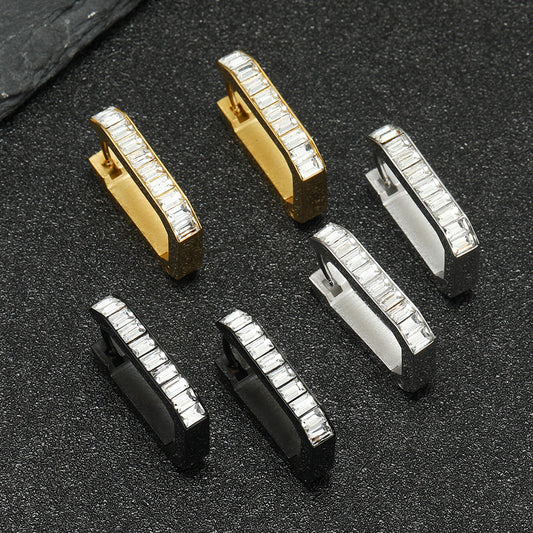 Facet Prism Studs