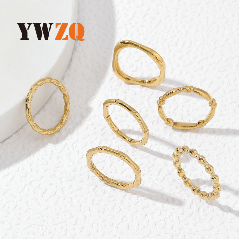 Willow Bamboo Ring Set