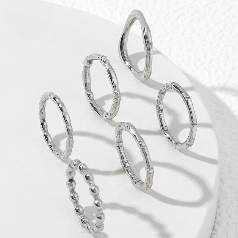 Willow Bamboo Ring Set