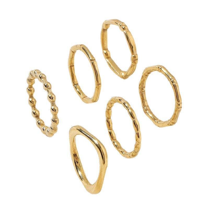 Willow Bamboo Ring Set