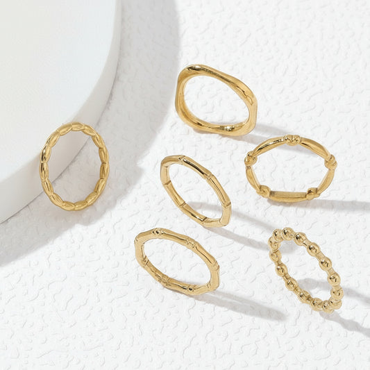 Willow Bamboo Ring Set